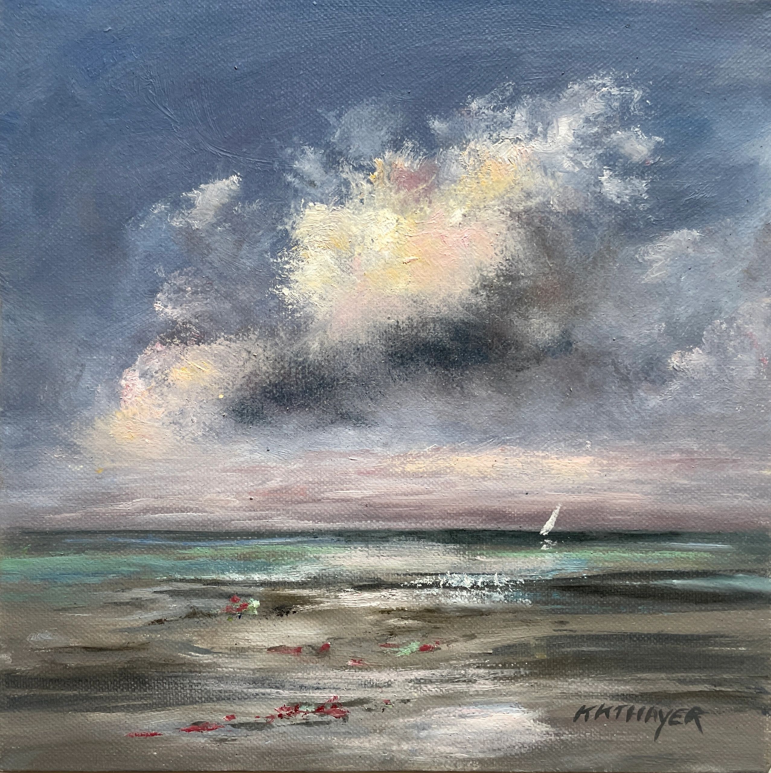 Poppies by the Sea