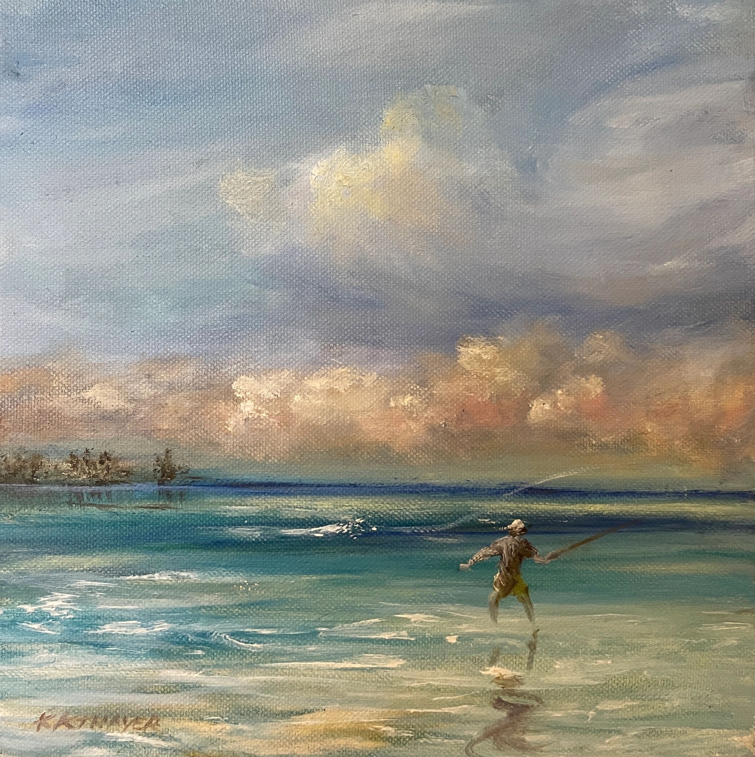 Wading In